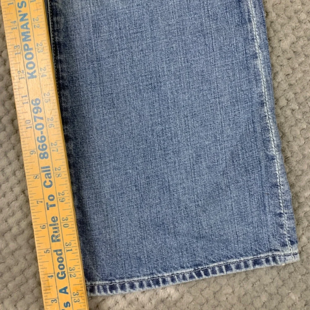 7 For All Mankind Bootcut Jeans Mens 36 Light Wash 100% Cotton JTA520935